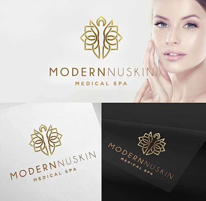 Do Modern Fashion Beauty Cosmetic Spa Hair Salon Logo By Eileen do-modern-fashion-beauty-cosmetic-spa-hair-salon-logo-by-eileen