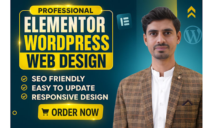 design, redesign, clone or revamp wordpress website, elementor pro expert