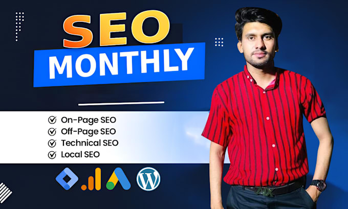 provide monthly SEO services for your website