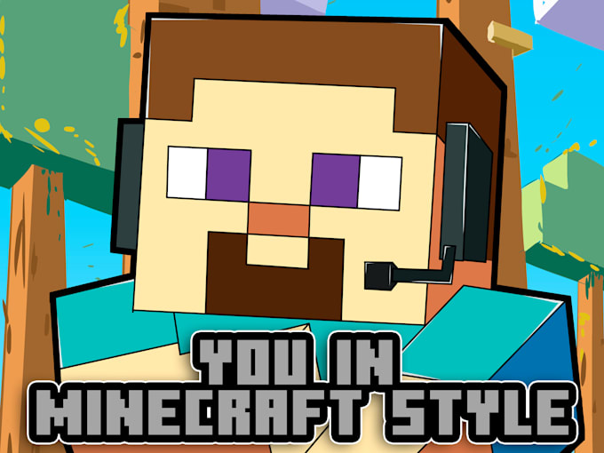 draw yourself in minecraft style