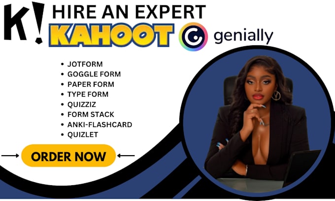 create flashcards on anki, quizlet, jotform, kahoot, genially interactive quizz