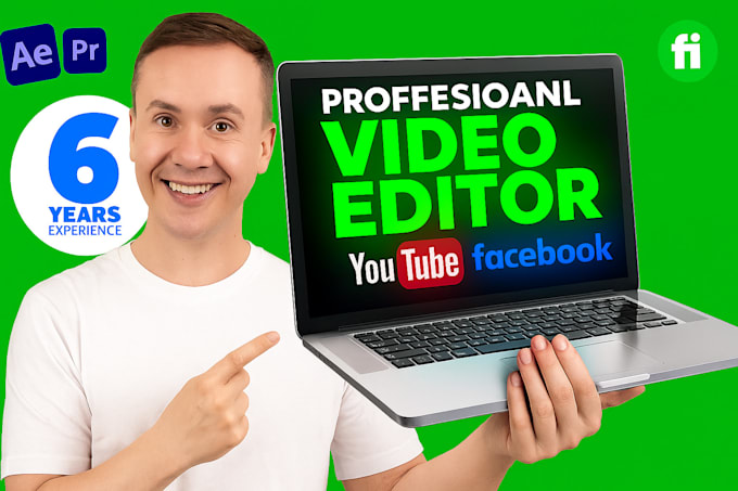 do expert video editing for youtube, google ads in 24 hours
