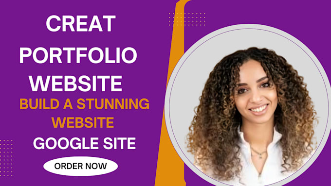build a stunning google sites portfolio or personal website