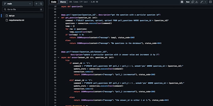 Create a fullstack application python and react by Devrishisikka21 | Fiverr