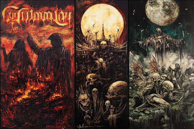 do dark art illustration