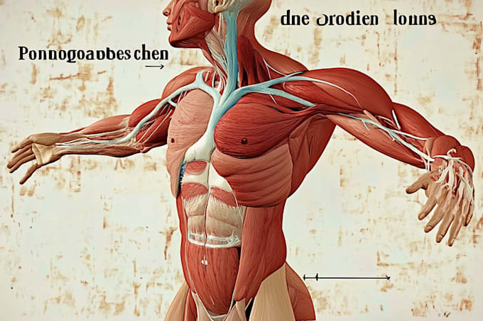 draw exercise, medical and anatomy illustrations