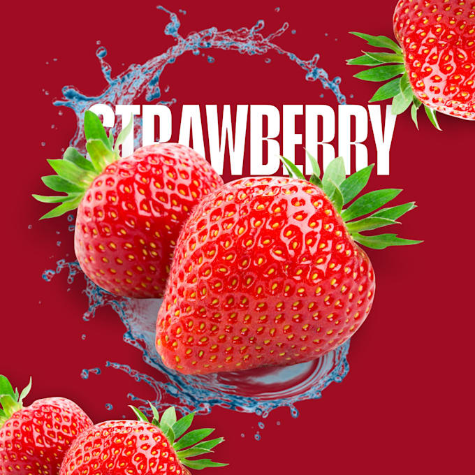 design bold and modern food and beverage posters