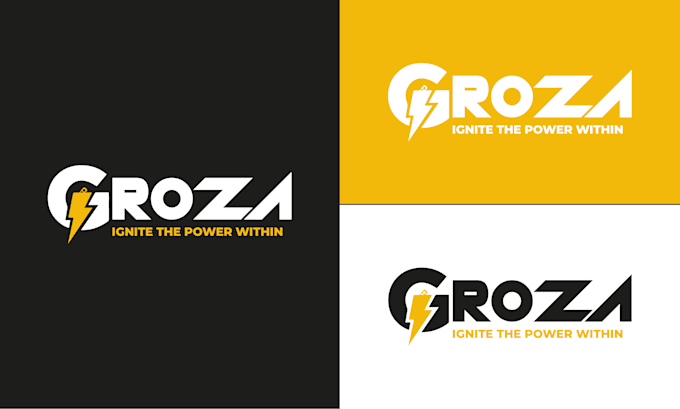we provide 3 modern minimalist logo designs for a business