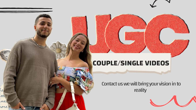 create authentic couple ugc for tiktok, reels, social ads
