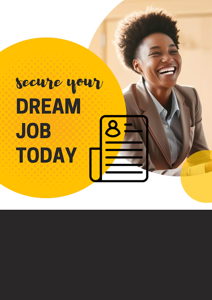 create a professional resume for your dream job