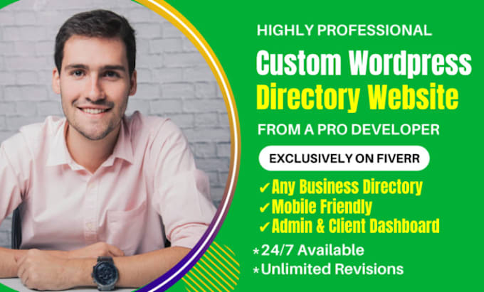 create business directory listing website using wordpress