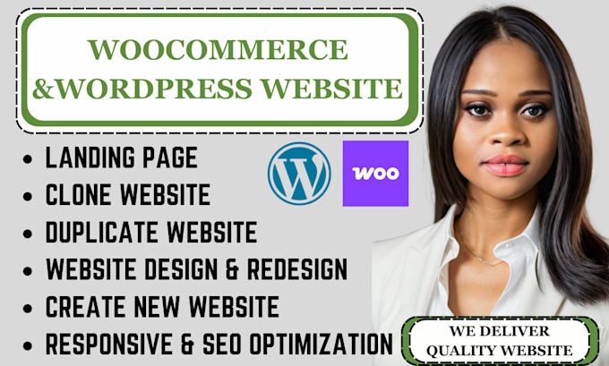 create ,redesign ,revamp or fix clone woocommerce wordpress website developer