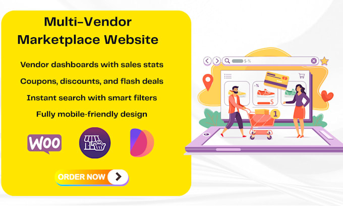 build multi vendor marketplace website