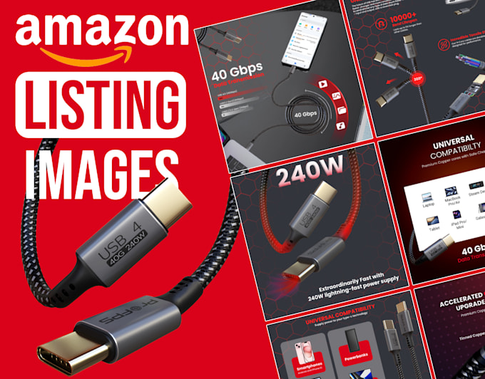 design amazon listing graphics, infographics and a plus ebc