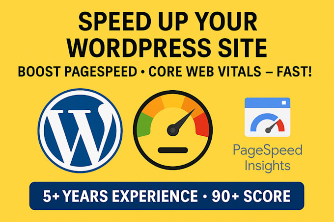 speed up your wordpress website and boost pagespeed score