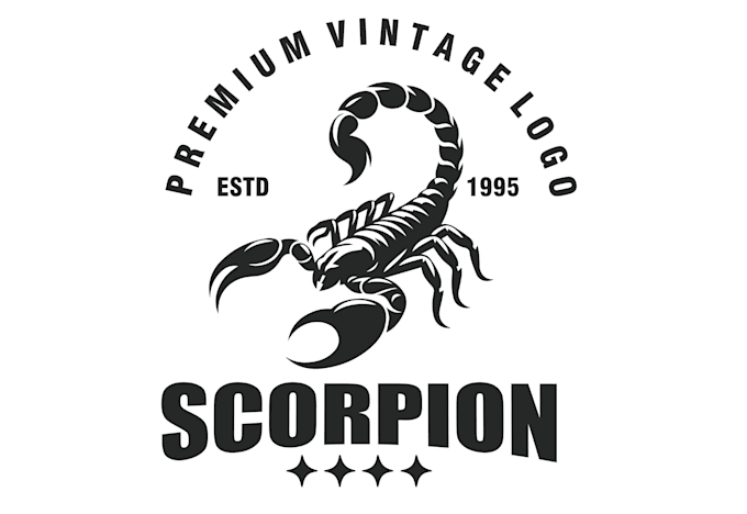 design wonderful luxury scorpion logo