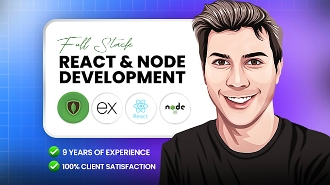 develop modern full stack web apps using react and nodejs