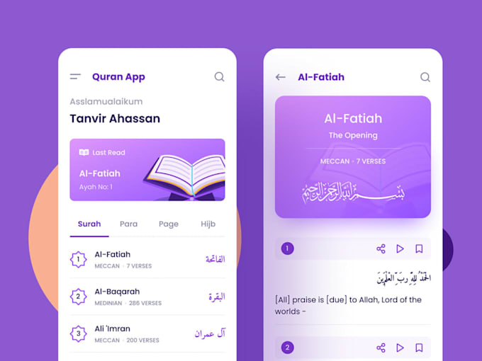build a custom islamic or muslim pro style app with quran tasbih prayer times