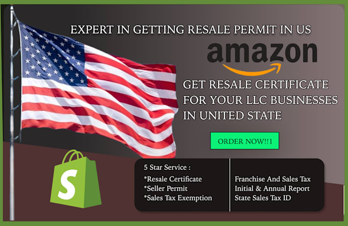 Get your resale certificate and seller permit for amazon walmart