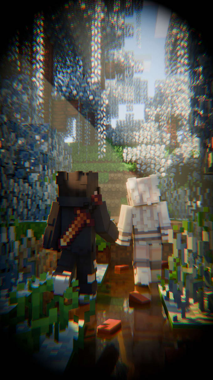 create 3d minecraft style animation