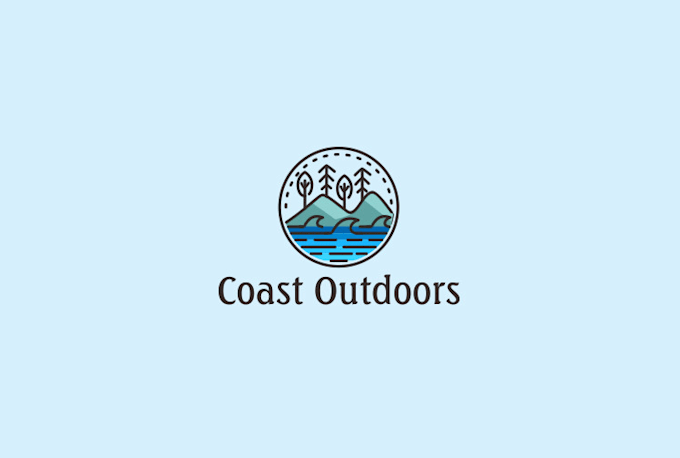 design a professional landscape and lawn care logo