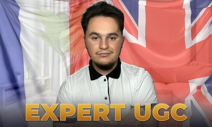 be your english model ugc ads