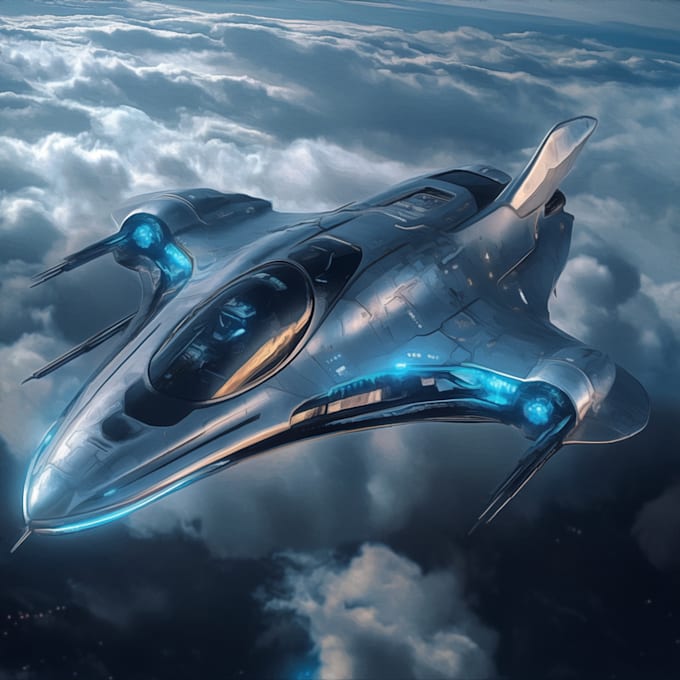 draw  spaceships and sci fi models