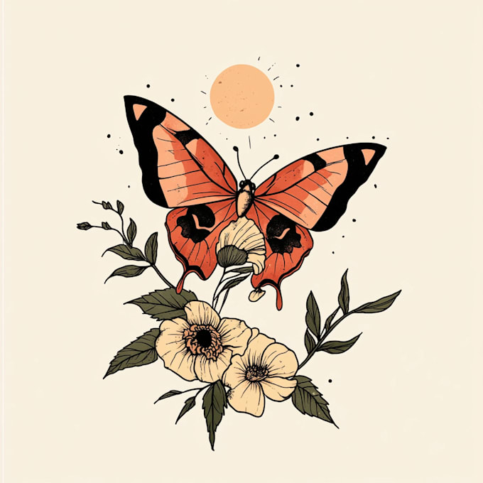 design custom minimalist, geometric and watercolor tattoos any tattoo design