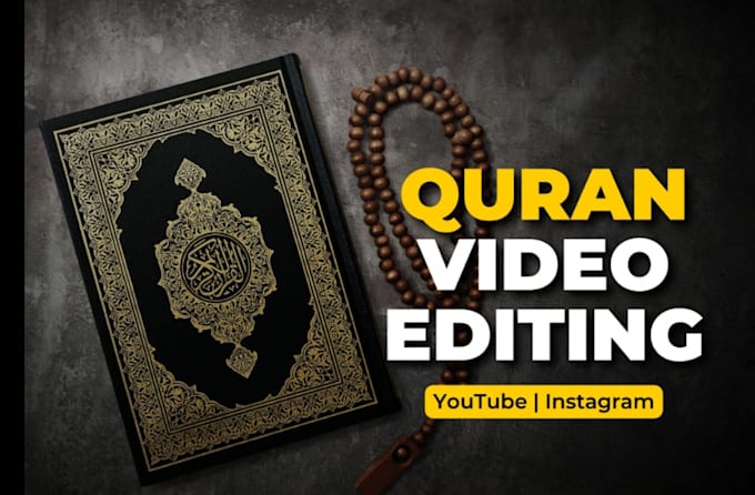 edit any islamic videos or quran videos or reels with subtitles