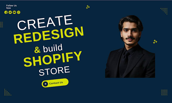 develop, design, and launch your ecommerce shopify website