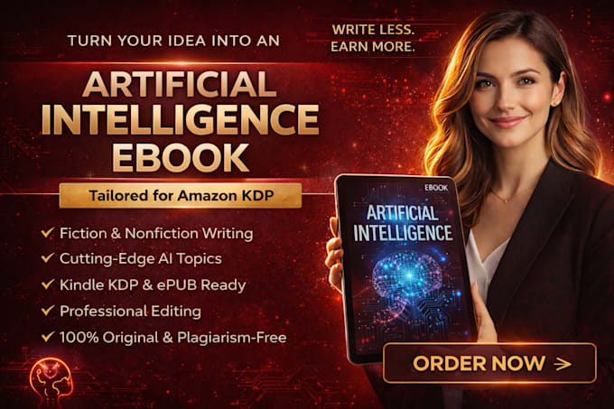 write ebook on artificial intelligence, lead magnet, ml, robotics, generative ai
