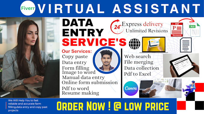 do accurate form filling and data entry work
