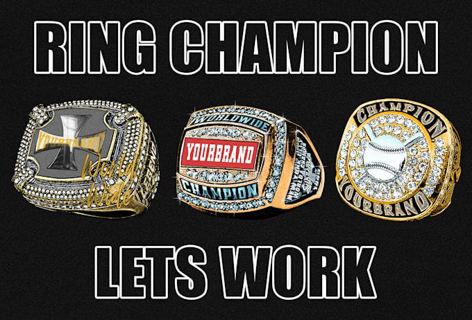 do custom detail champion ring shirt design