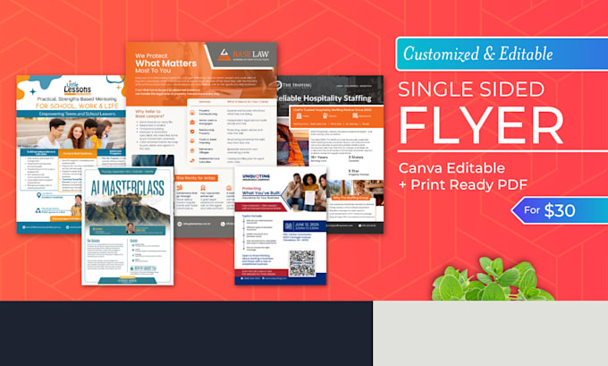 do editable canva brochure, canva flyer, canva trifold design