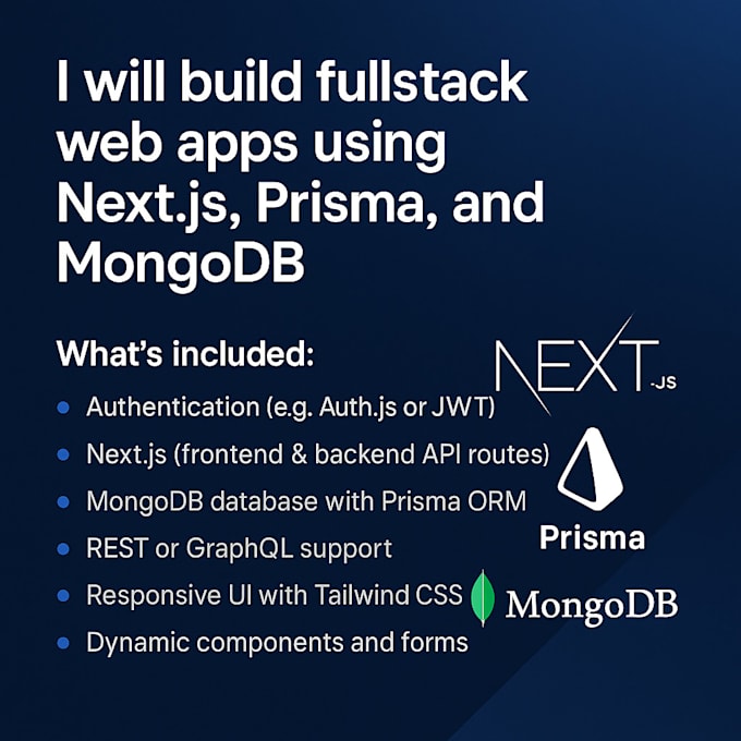 Build fast and scalable web app using nextjs, prisma and mongodb by ...