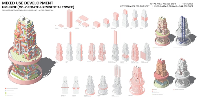 make conceptual architectural diagrams