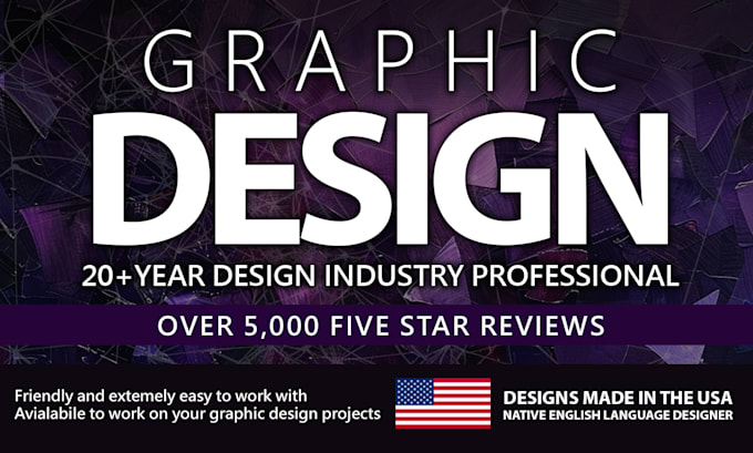 provide amazing graphic design for your project