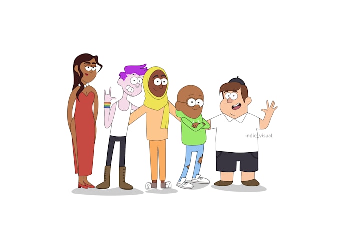make your beautifull photo turn into  gravity falls cartoon