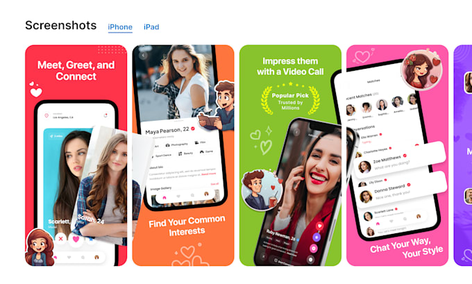 design the best app screenshots for app store and play store