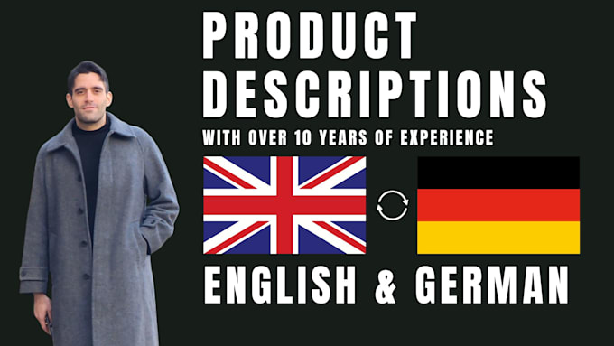 write product descriptions for amazon, etsy and more