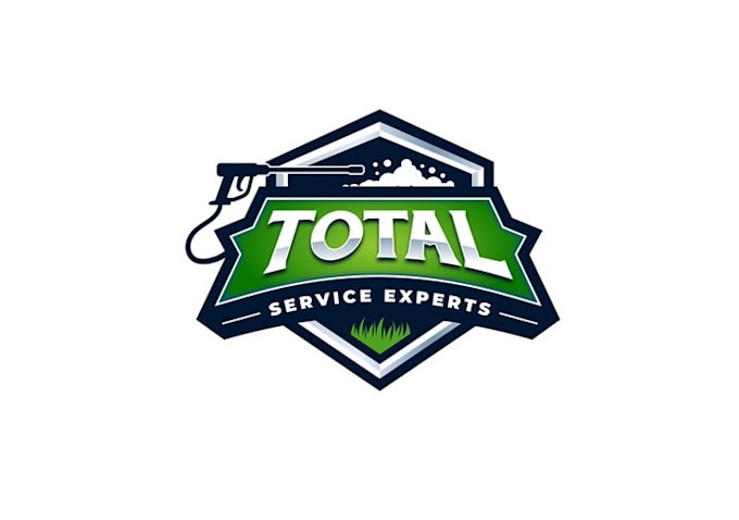 design landscaping commercial cleaning logo