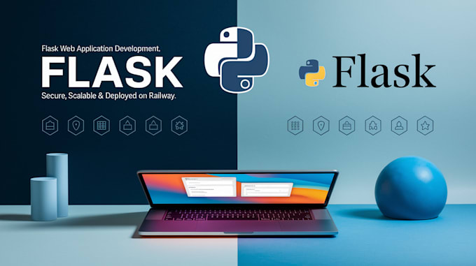 build a flask application with backend apis