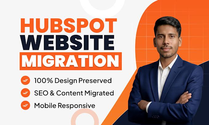 migrate wordpress, webflow website to hubspot cms