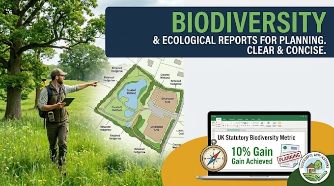 do ecological and environmental studies for UK planning applications