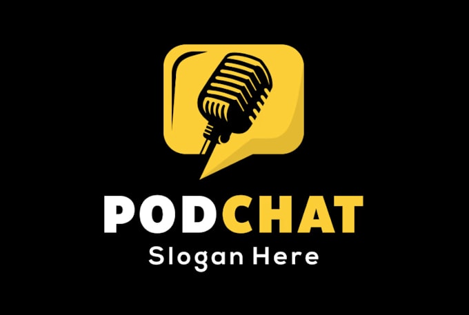 do superb podcast logo with express delivery