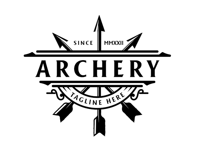create an awesome beautiful archer logo just in 16 hours