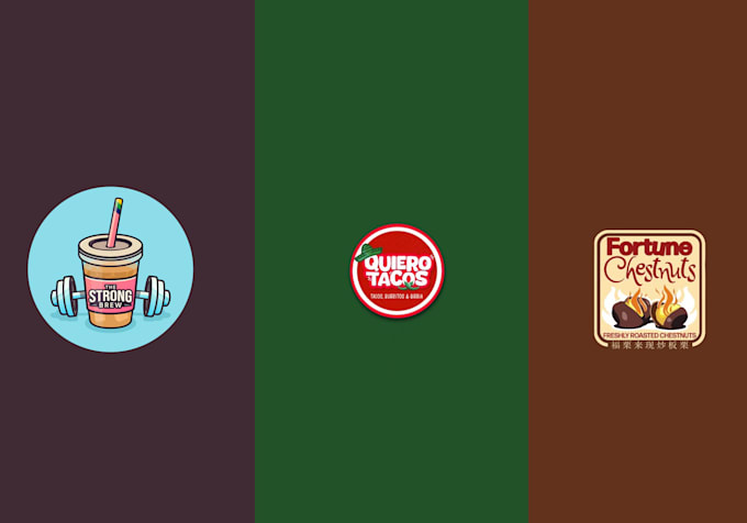 do food restaurant coffee shop drink logo design