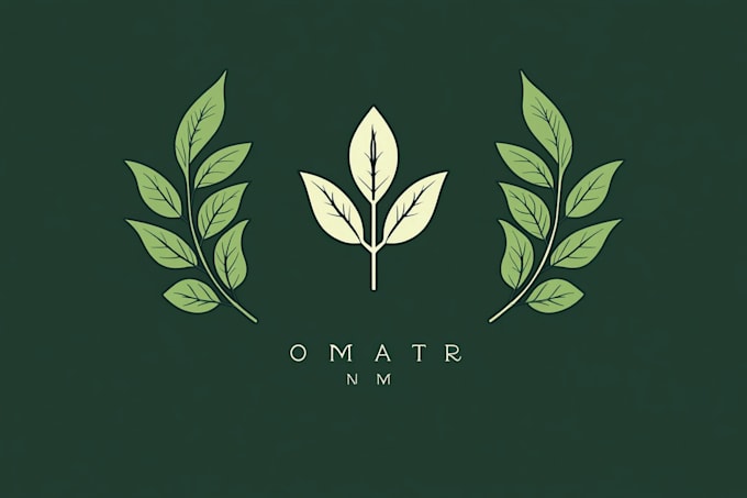 create a botanical boho logo design