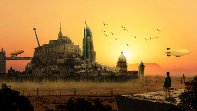 make you enviroment matte painting