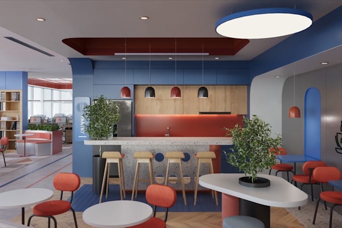 do 3d modelling, interior design and realistic 3d rendering